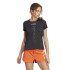Camiseta de Trail adidas Camisa Agr Mulher Preto