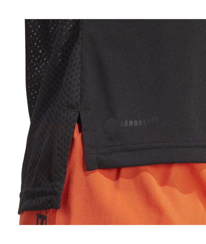 Camiseta de Trail adidas Camisa Agr Mulher Preto