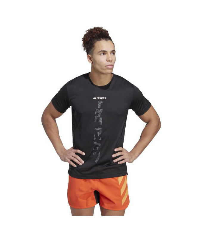 Camiseta de trilha adidas Camiseta Agr Homem