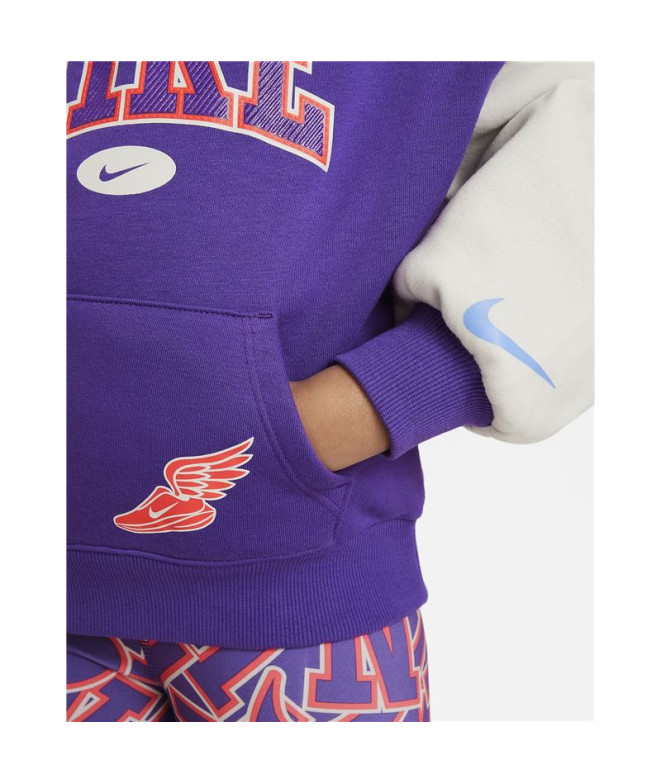 Sudadera Nike Join The Club Niña Morado