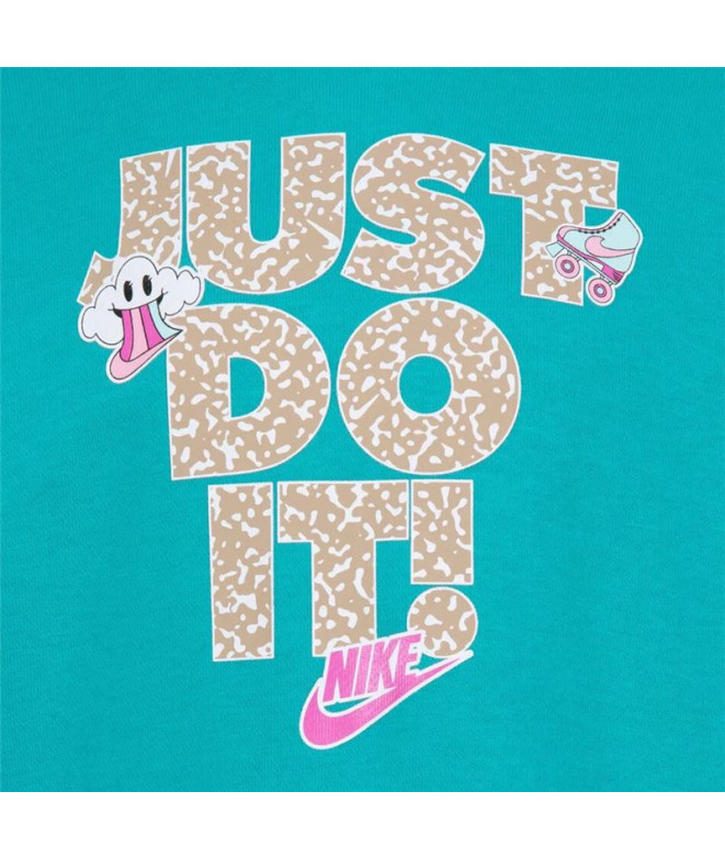 Sudadera Nike Notebook Niña Clear Jade 2