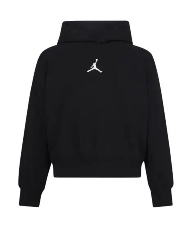 Sudadera Nike Jordan Icon Play  Niña Negro