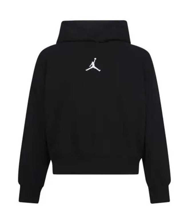 Moletom Nike Menina Jordan Icon Play Preto