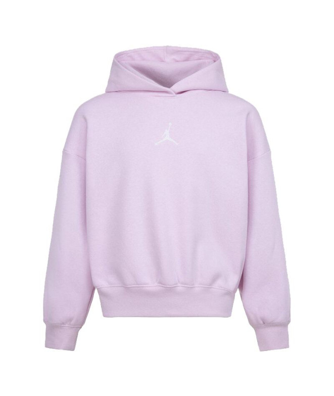 Sweat Nike Fille Jordan Icon Play Pink