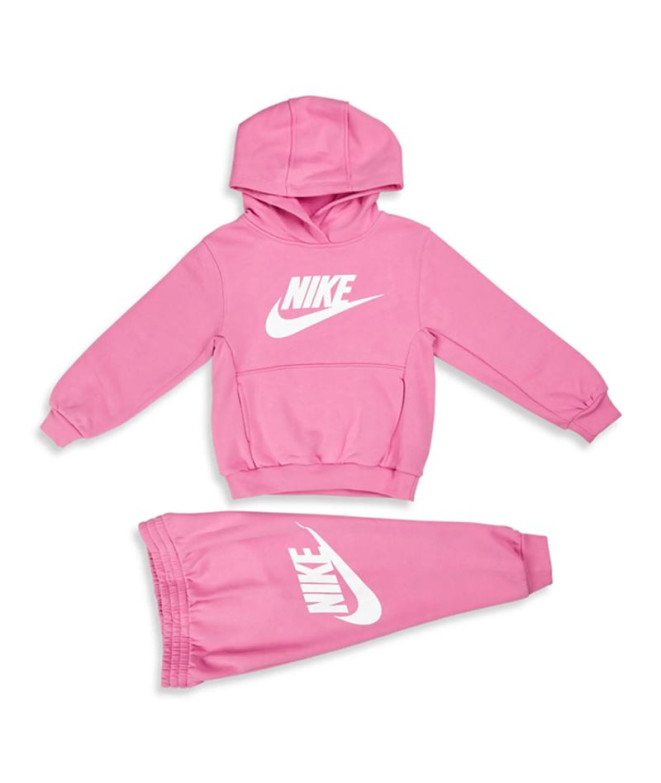 Conjunto Nike Girls Club Rosa