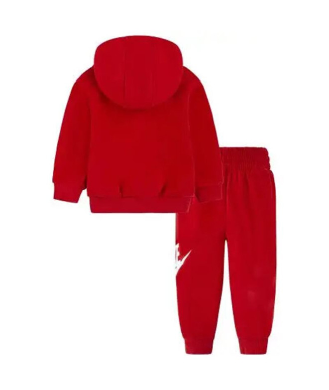 Conjunto Nike Club Fleece Set Niño Rojo