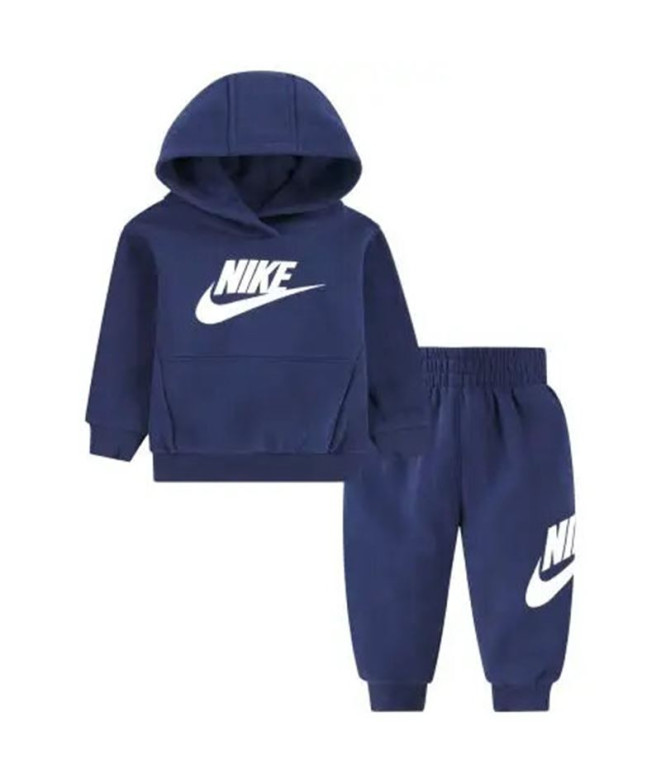 Conjunto Nike Set Menino Club Fleece Navy