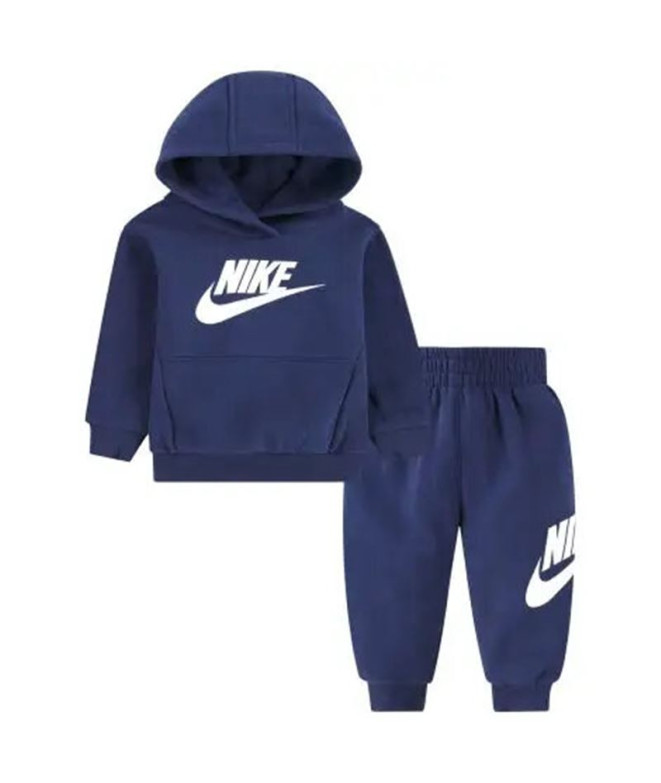 Conjunto Nike Club Fleece Set Boy Navy