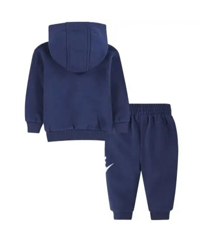 Conjunto Nike Set Menino Club Fleece Navy