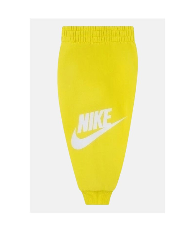 Conjunto Nike Club Fleece Set Rapaz Amarelo
