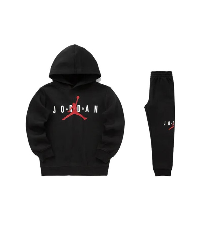 Conjunto Nike Jordan Sustainble Infantil Negro