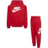 Conjunto Nike Set Menino Club Fleece Vermelho
