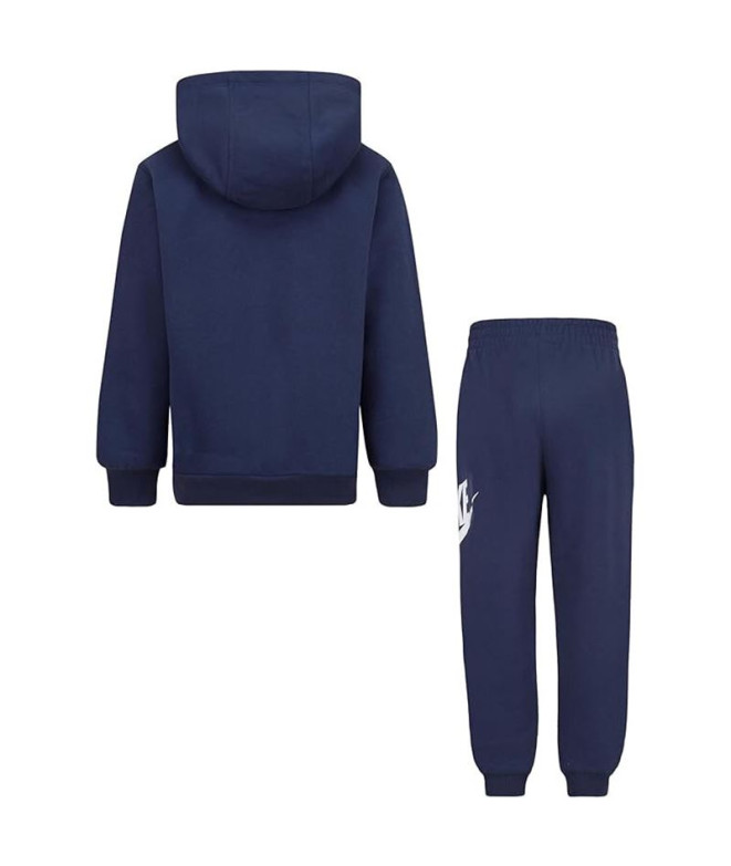 Conjunto Nike Set Menino Club Fleece Navy