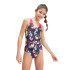 Fato de banho Speedo Allover Splashback Fato de banho de menina