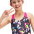 Fato de banho Speedo Allover Splashback Fato de banho de menina