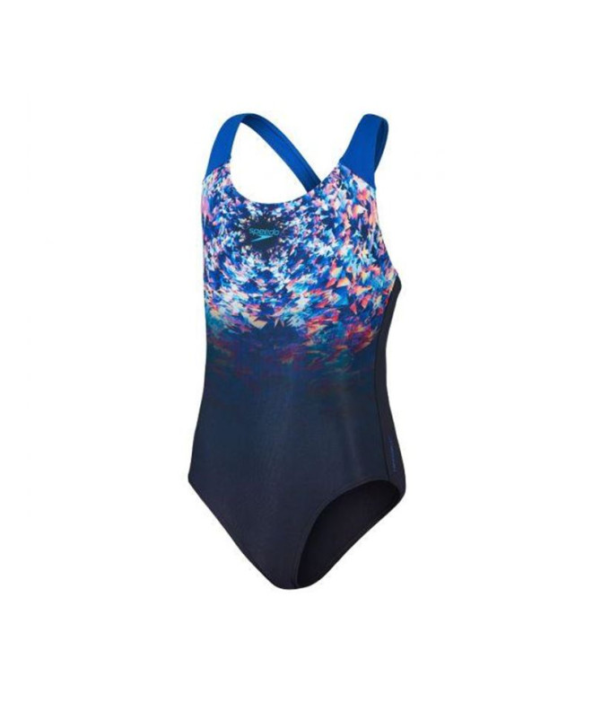 Maillot de bain Speedo Digital Placement Splashback Maillot de bain fille