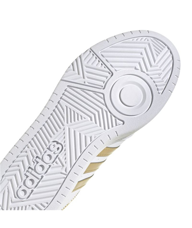Chaussures adidas Hoops 3.0 Femme Doré