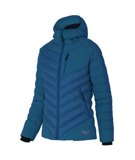 Anorack Joluvi Heat Riva Azul Cobalto / Azul Cobalto Mulher