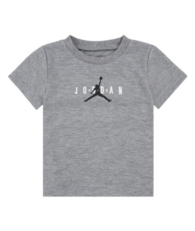 Camiseta Nike Jordan Jumpman Sustainable Graphi Infantil Carbon