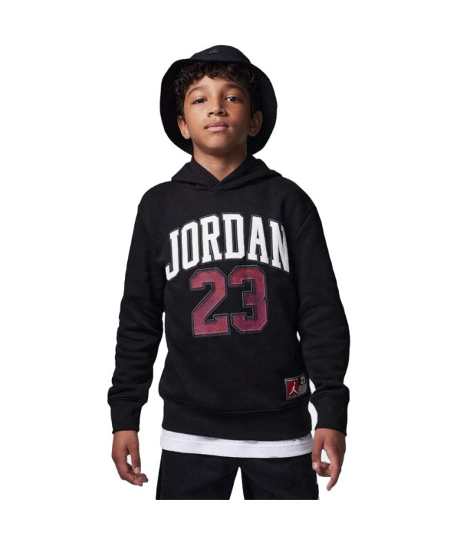 Sweatshirt Nike Jordan Jordan Hbr Flc Po Boy Black