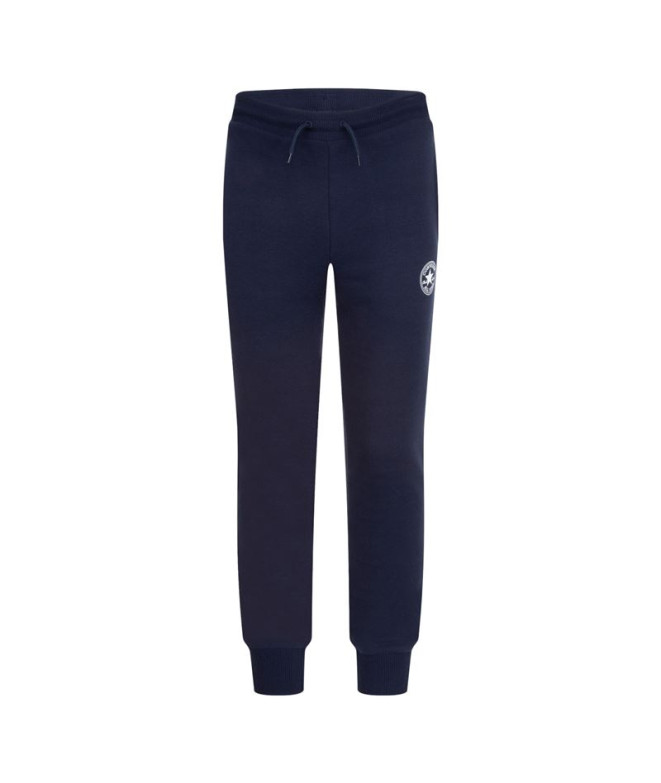 Pantalon Converse Signature Fleece Chuck Patch Boys Navy/White