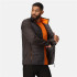 Chaqueta de Montaña Regatta Clumber IV Hybrid Ash(OranPep) Hombre