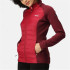 Casaco de montanha Regatta Clumber Hybrid IV RumbaRd/Burg para mulher