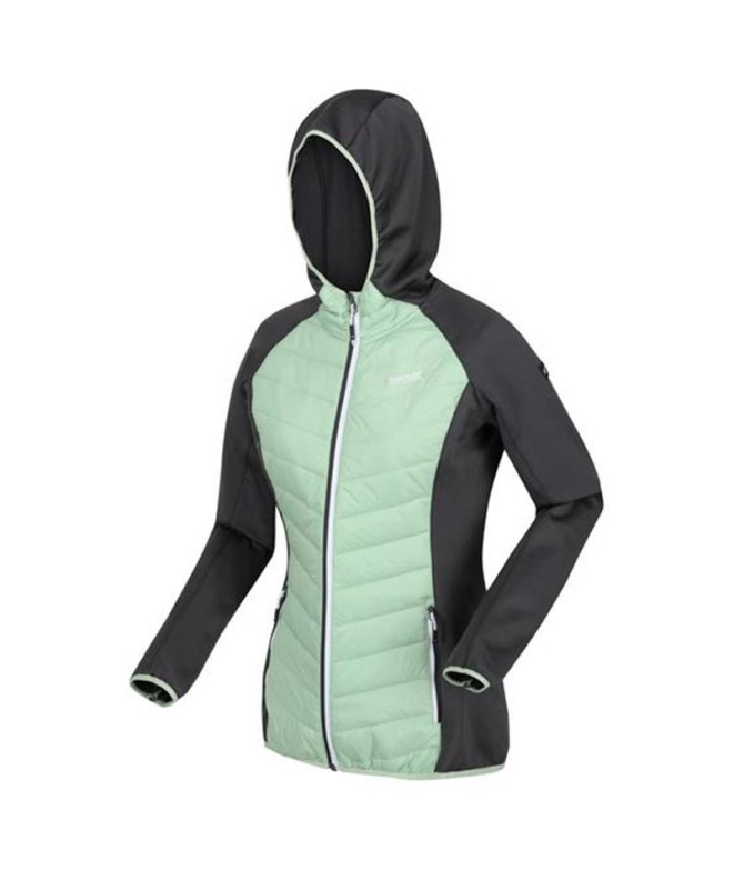 Veste de montagne Regatta Andreson VIII QuiGrn/SlGry Femmes