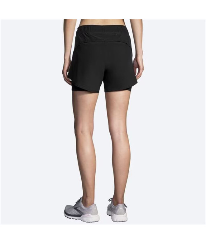 Pantalon Running Brooks de Chaser 5" 2-en-1...
