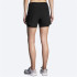 Calça Running Brooks da Chaser 5" 2 em 1 Preto Mulher