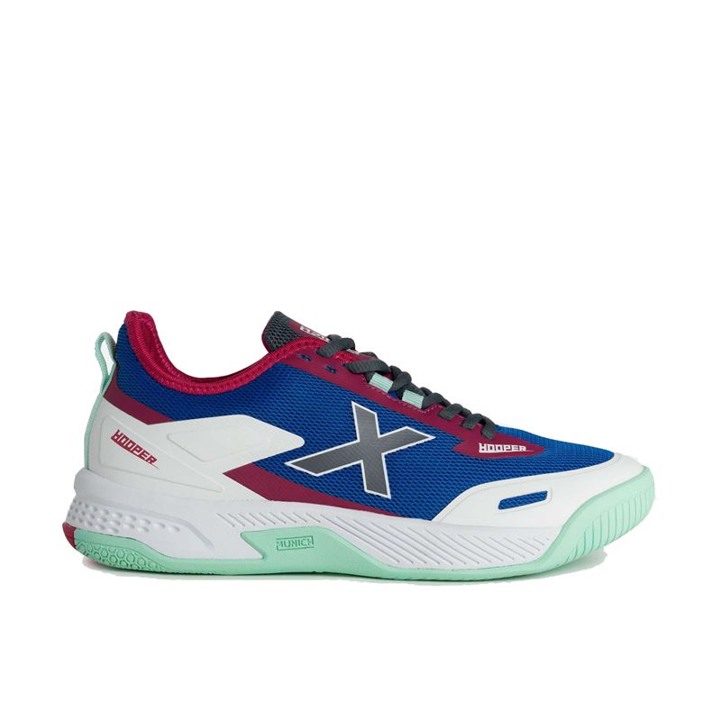 Zapatillas de Balonmano Munich Hooper 02 Hombre Azul