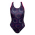 Maillot de bain Natation Ras by Dalia Classic Back Purple Femme