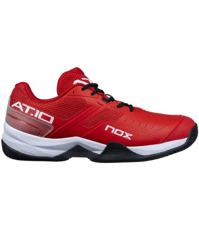 Sapatilhas de padel Nox AT10 Fiery Red/Black