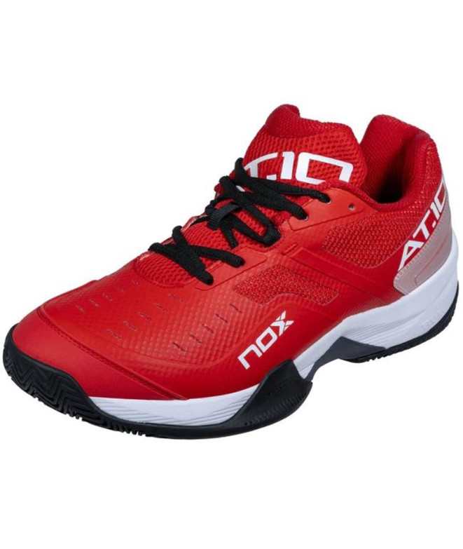 Zapatillas de pádel Nox AT10 Fiery Rojo/Negro