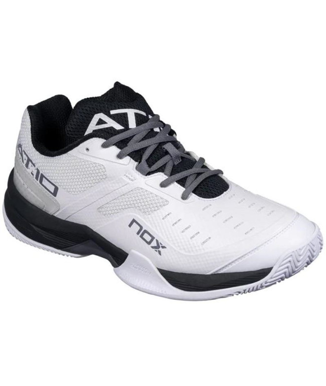 Chaussures de pádel Nox AT10 Blanc/Noir