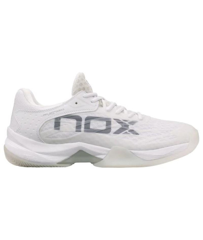 Chaussures de pádel Nox AT10 Lux Gris Blanc