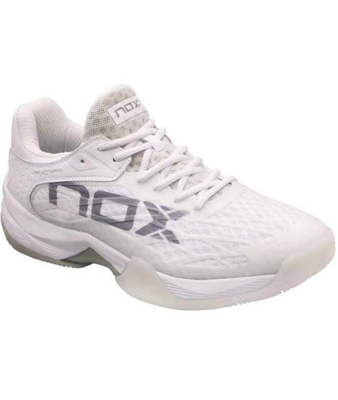 Zapatillas de pádel Nox AT10 Lux Blanco Gris
