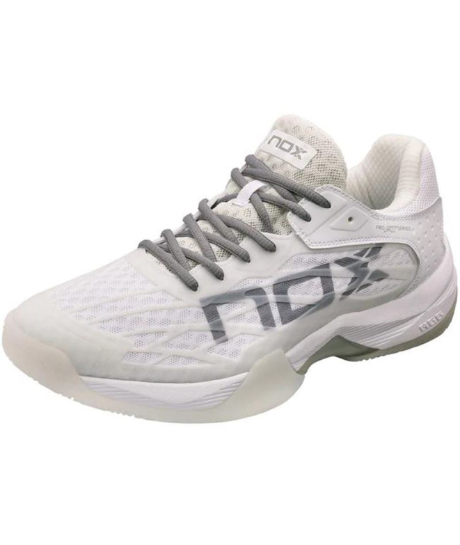 Zapatillas de pádel Nox AT10 Lux Blanco Gris