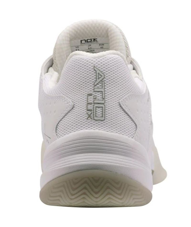 Zapatillas de pádel Nox AT10 Lux Blanco Gris