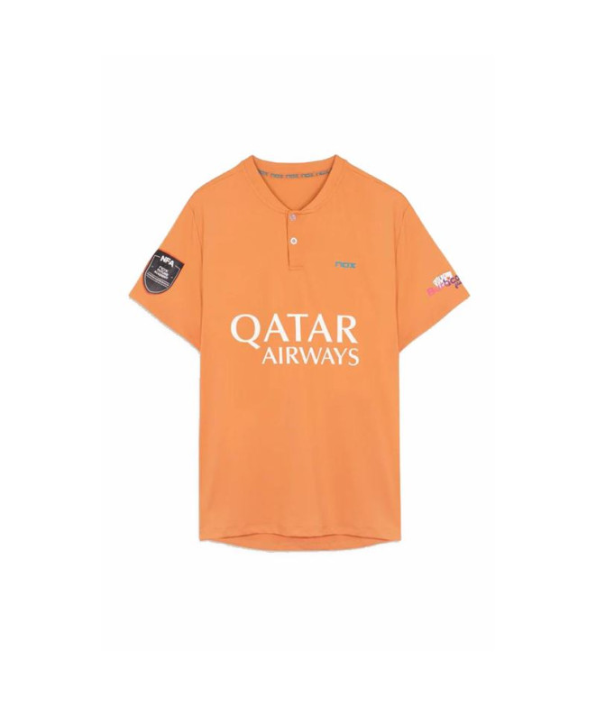 T-Shirt Padel Nox T-Shirt Padel Nox Sponsors AT10 Orange