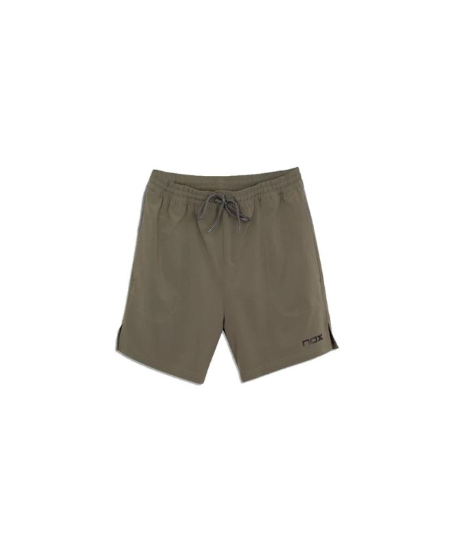 Calças Padel Nox Pro Olive Green para homem