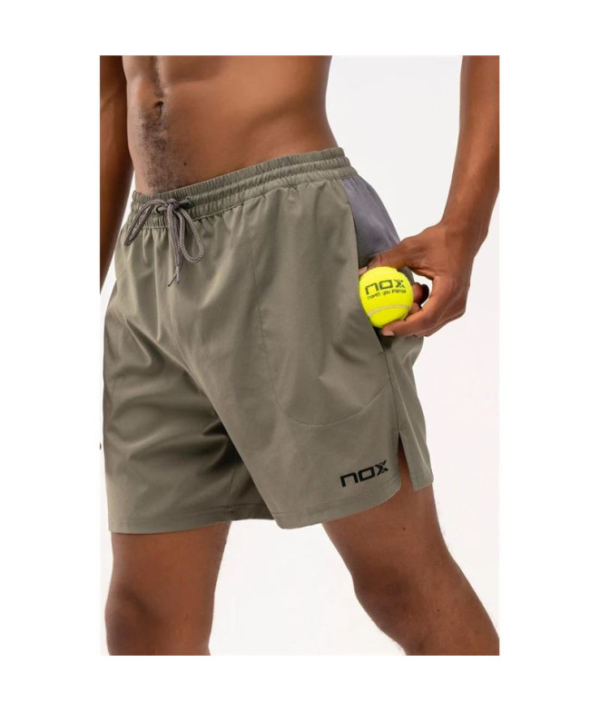 Pantalones de pádel Nox Hombre Pro Verde Oliva