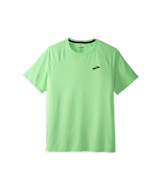 Camiseta de Running Brooks Atmosphere Short Sleeve 2.0 Neo Green Hombre