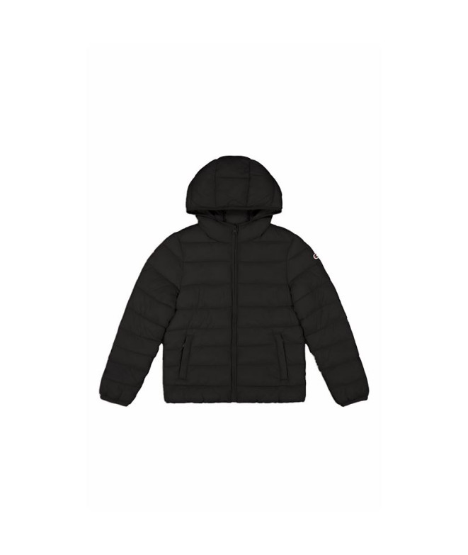 Chaqueta Champion Hooded Polyfilled Legacy Negro Mujer
