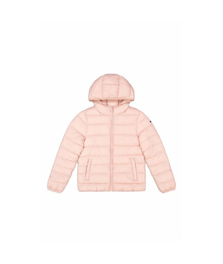 Casaco Champion Hooded Polyfilled Legacy Rosa Mulher