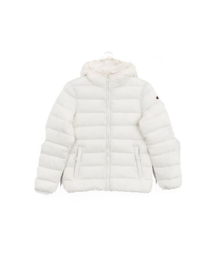 Veste Champion Capuche Polyfilled Legacy Blanc Femme Veste Champion Capuche Polyfilled Legacy Blanc Femme
