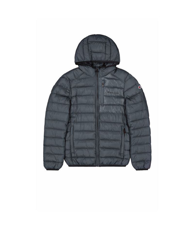 Chaqueta Champion Hooded Legacy Gris Hombre