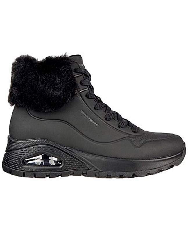 Botas de tornozelo Skechers UnoMulher Rugged - outono Ai Preto