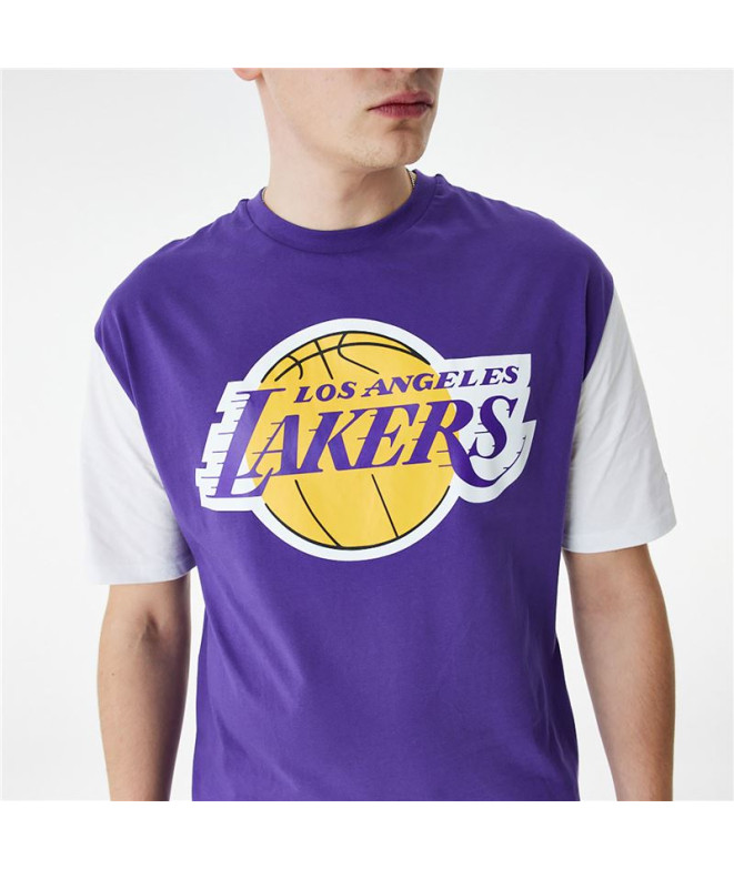 New Era T-shirt NBA Colour Insert LA Lakers...