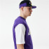 New Era T-shirt NBA Colour Insert LA Lakers roxa para homem